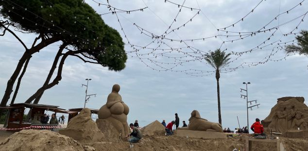 El pessebre de sorra de Vila-seca El pessebre de sorra de Vila-seca