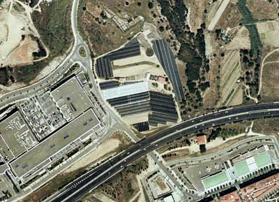 En el centro de la imagen, la explotación Can Canyelles.