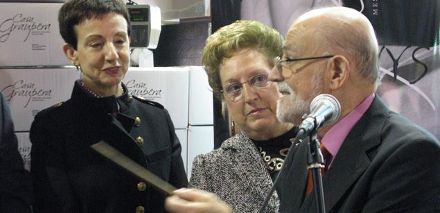 Ruscalleda con el matrimonio Graupera Ruscalleda con el matrimonio Graupera