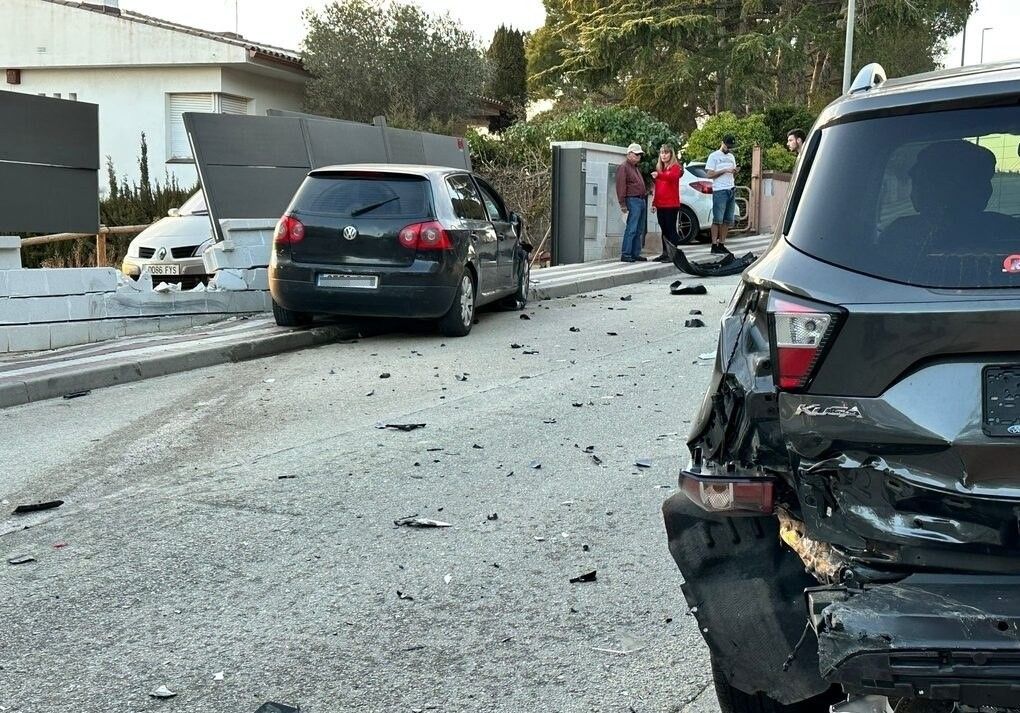 Accident al Parc Forestal