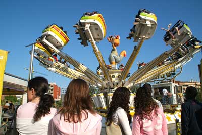 Imagen de la edición pasada de la Feria de atracciones.