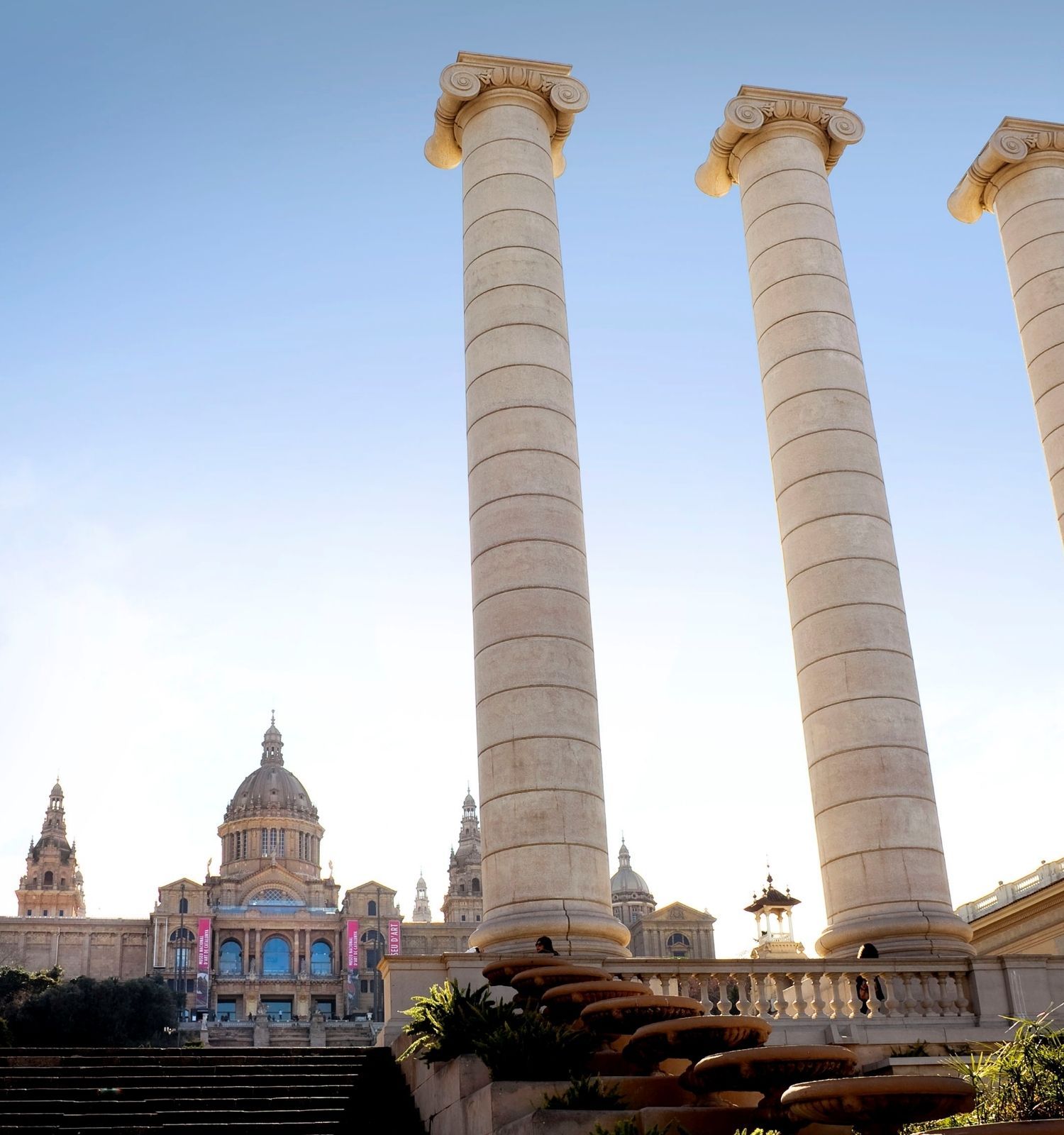 El MNAC, a Montjuic