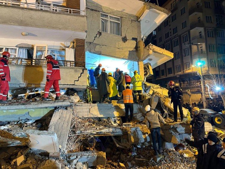 Un edifici destrossat pel terretrèmol. Foto, Fons Català de Cooperació.