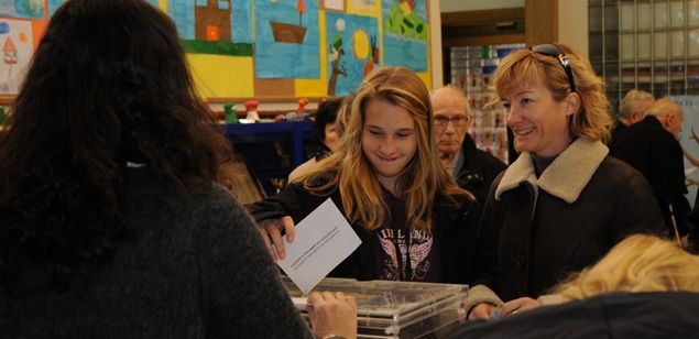 Votaciones en Mataró