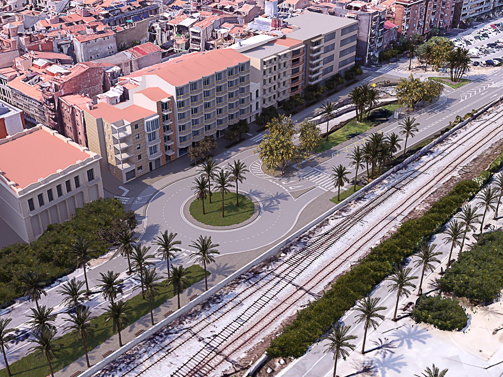 Així quedarà la rotonda del Cargol de Mataró Així quedarà la rotonda del Cargol de Mataró