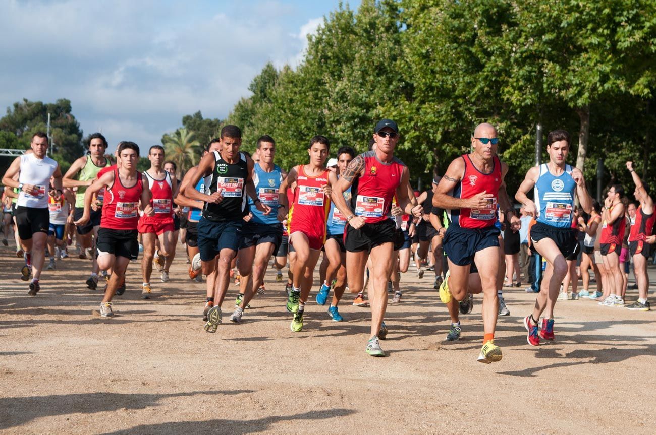 El Maratón por relevos de Las Santas. Foto:G.Romero