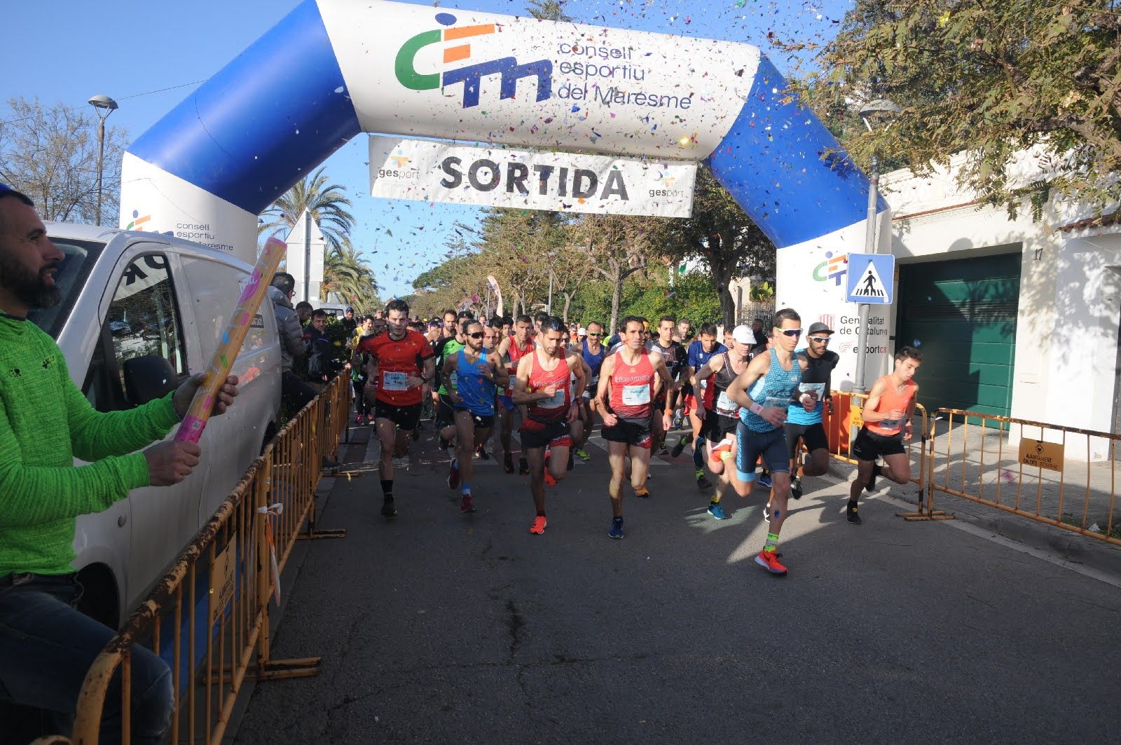 Una imatge de la cursa. Foto: gesport.cat.
