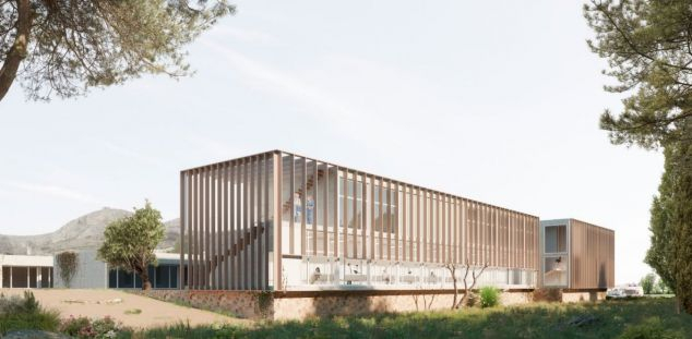 Recreació de mòduls per a un hospital Recreació de mòduls per a un hospital