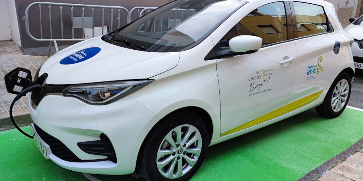 El vehicle elèctric compartit de Premià de Mar
