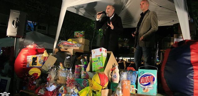 La rifa solidaria del año pasado