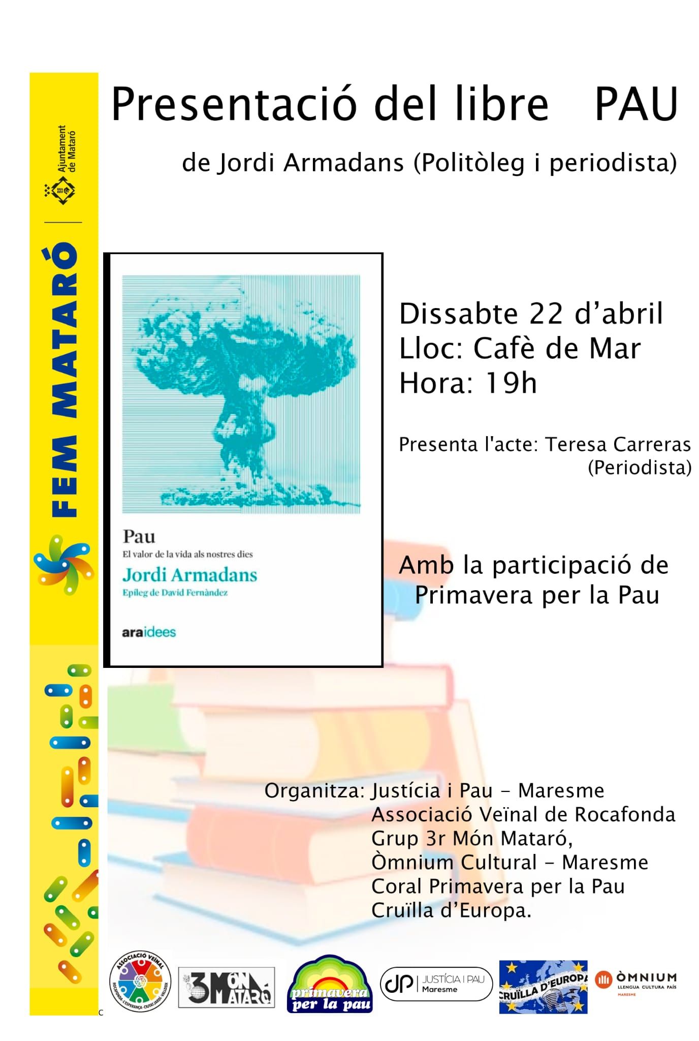 El cartell de la presentació El cartell de la presentació