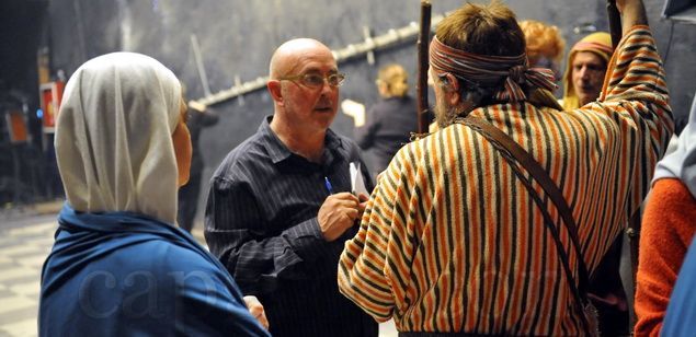 Rodri con algunos actores Rodri con algunos actores