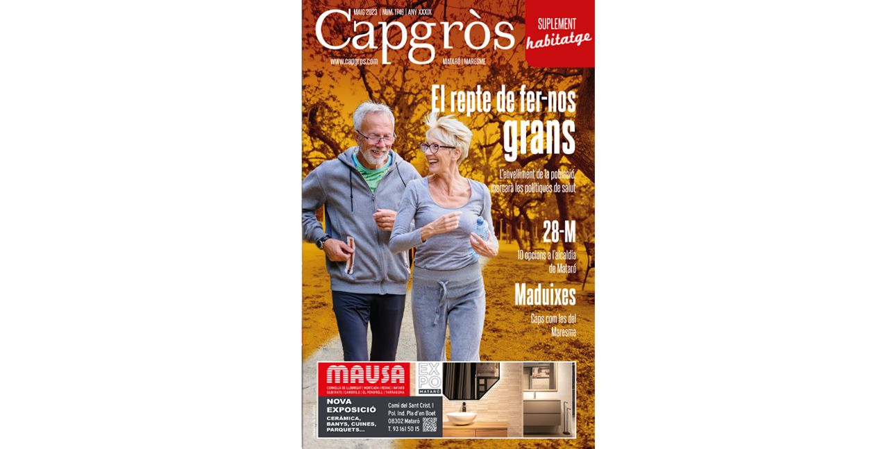 La portada de la revista del mes de maig