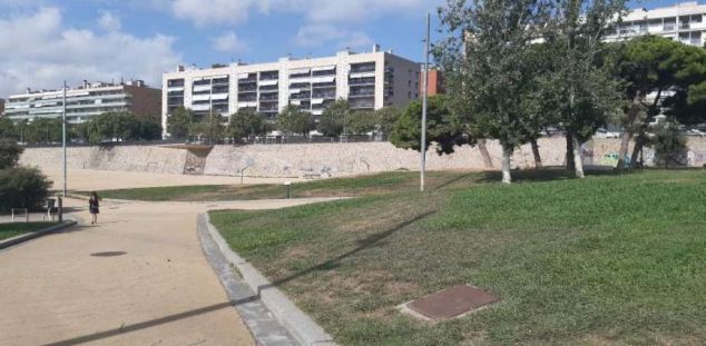 La zona del Parc Nou que s'habilitarà La zona del Parc Nou que s'habilitarà
