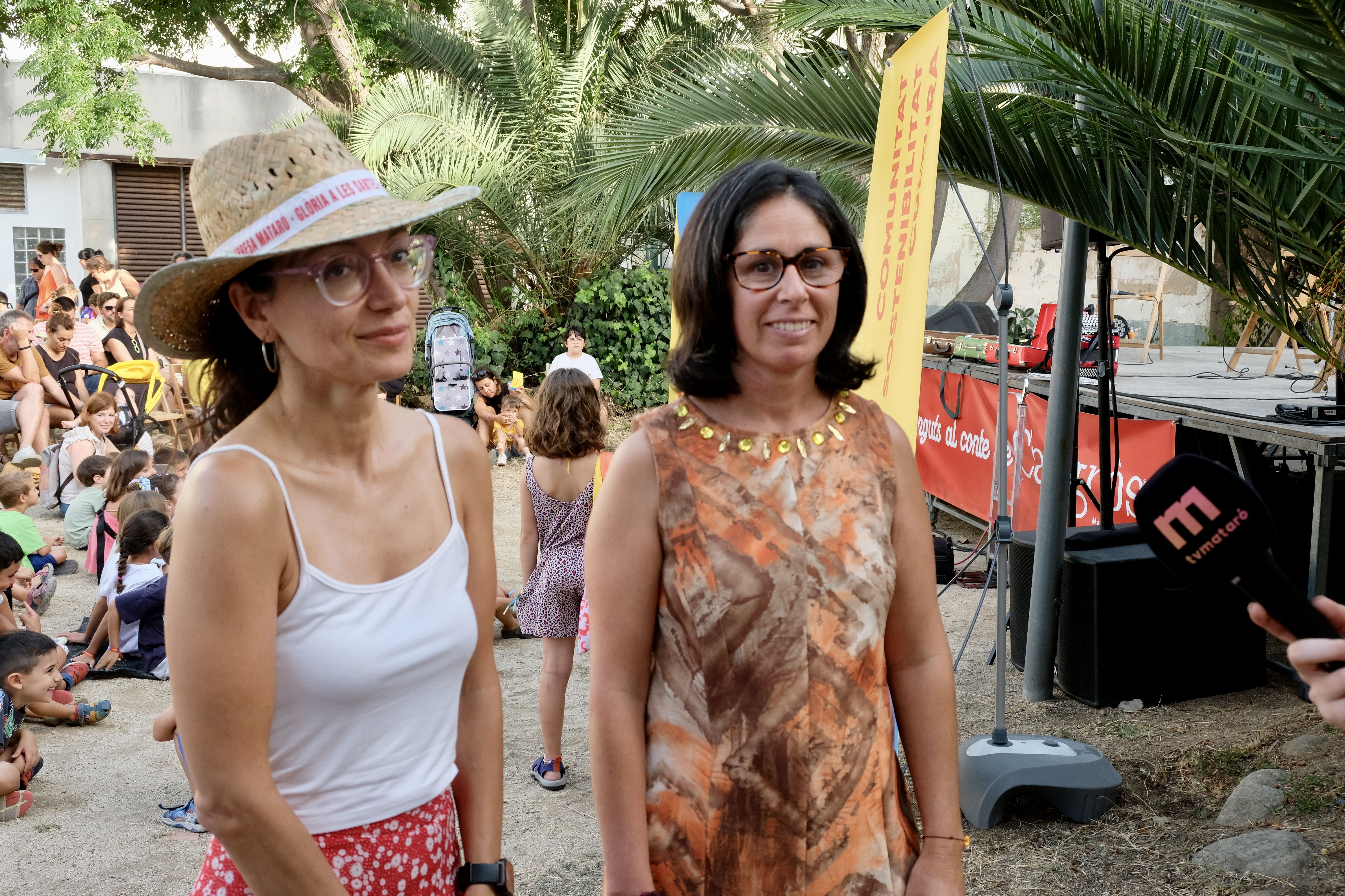 La il·lustradora i l'escriptora de 'El secret d'en Robafaves'. Foto. C. Francés La il·lustradora i l'escriptora de 'El secret d'en Robafaves'. Foto. C. Francés