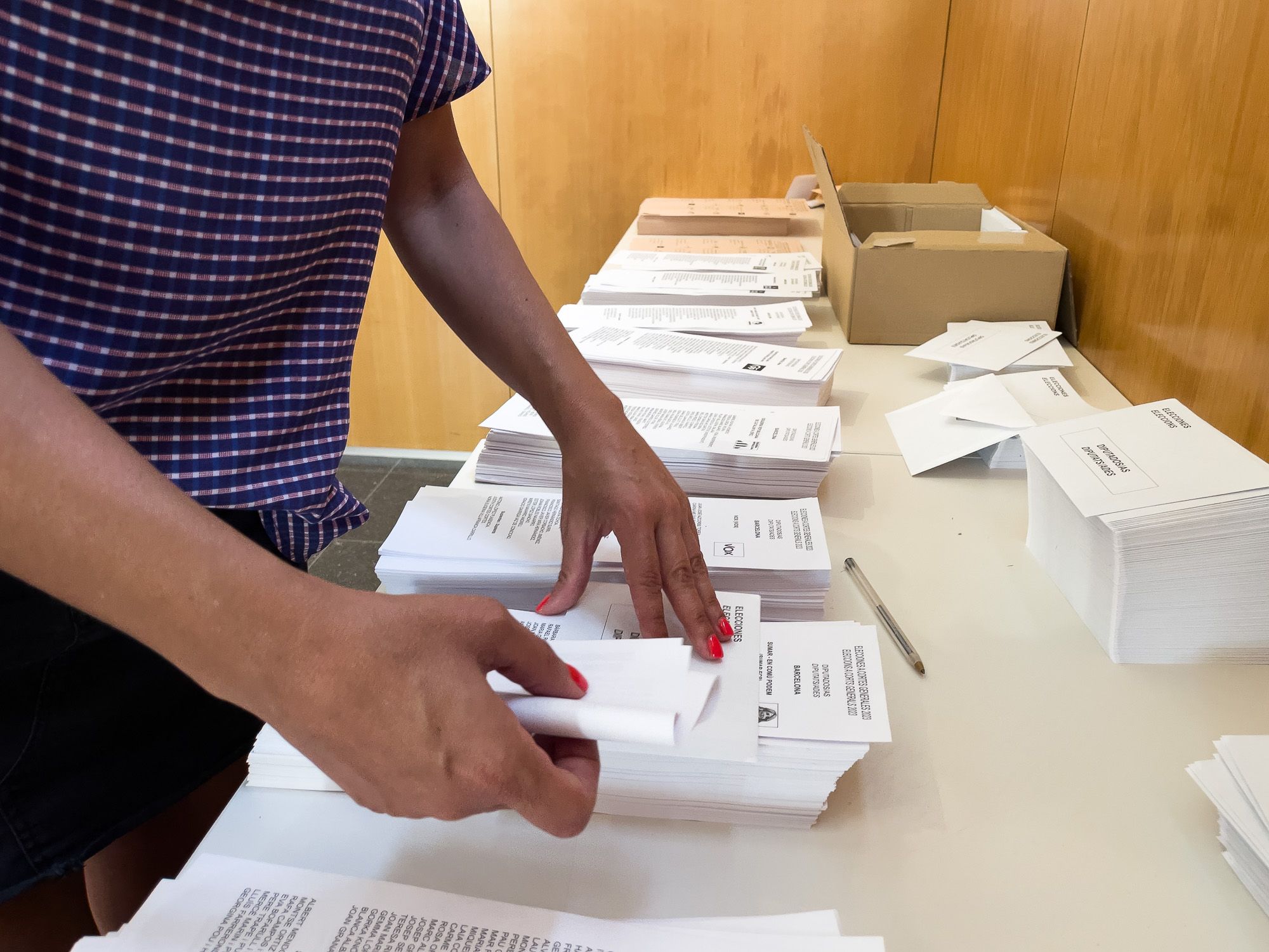 Eleccions Generals 2023. Foto: R.Gallofré