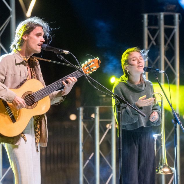 230902 Posidònia Fest 2023 POL BATLLE & RITA PAYÉS música festival. Foto: R.Gallofré 230902 Posidònia Fest 2023 POL BATLLE & RITA PAYÉS música festival. Foto: R.Gallofré