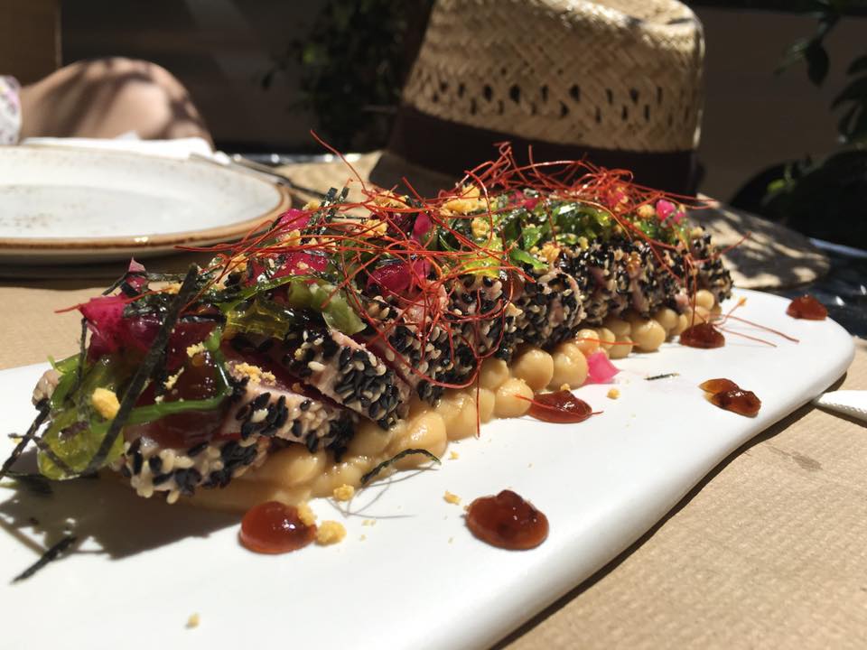 Uno de los platos estrella, el tataki de atún. Uno de los platos estrella, el tataki de atún.
