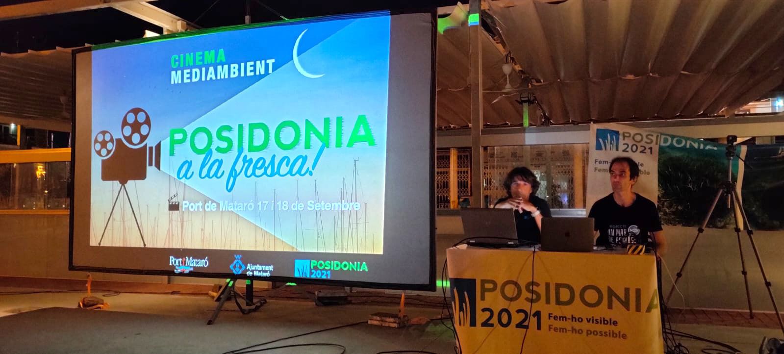 Posidònia a la fresca: Una nit de cinema, ciència i compromís ambiental en un entorn immillorable