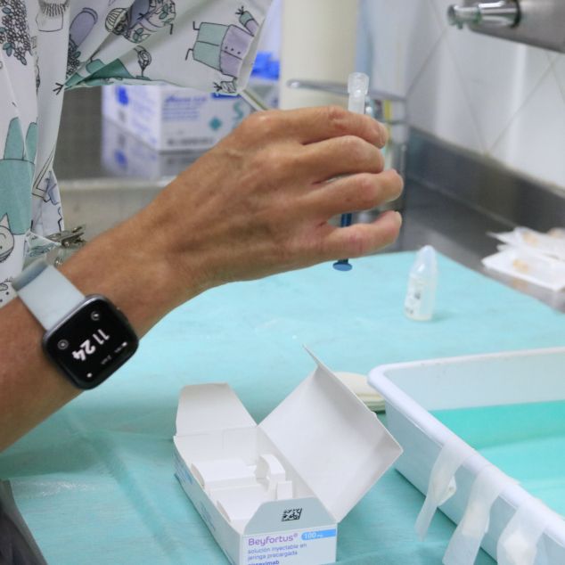 Una sola dosi de vacuna de bronquiolitis Una sola dosi de vacuna de bronquiolitis
