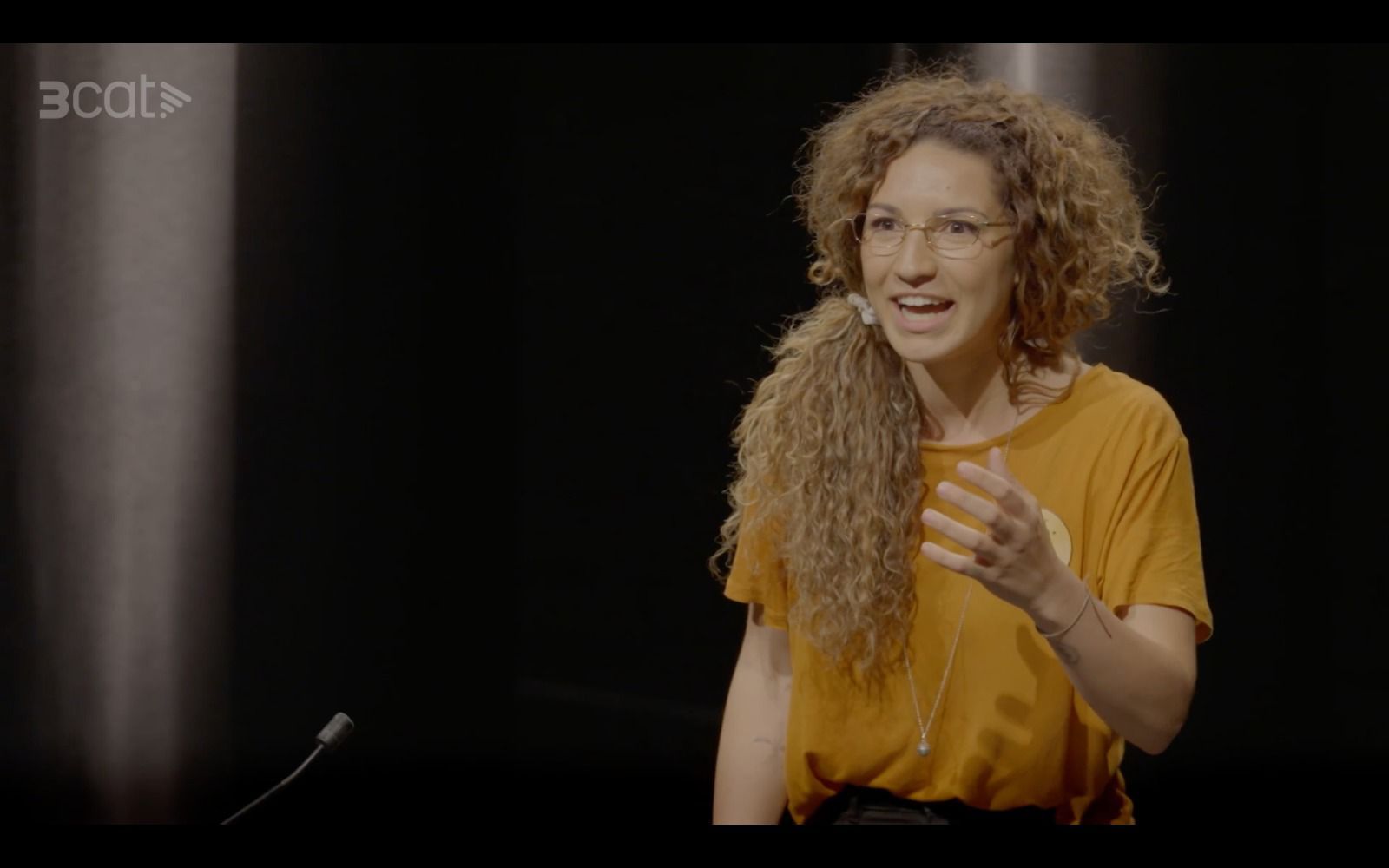 Ariadna Filali durant el concurs de TV3.