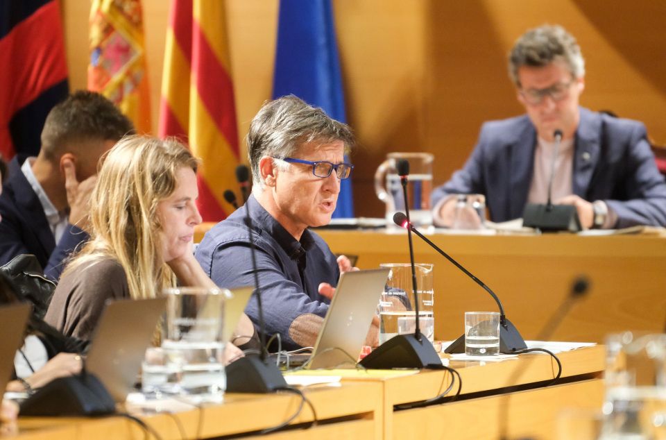 Pleno Municipal del mes de noviembre Camprubí. Foto: R.Gallofré