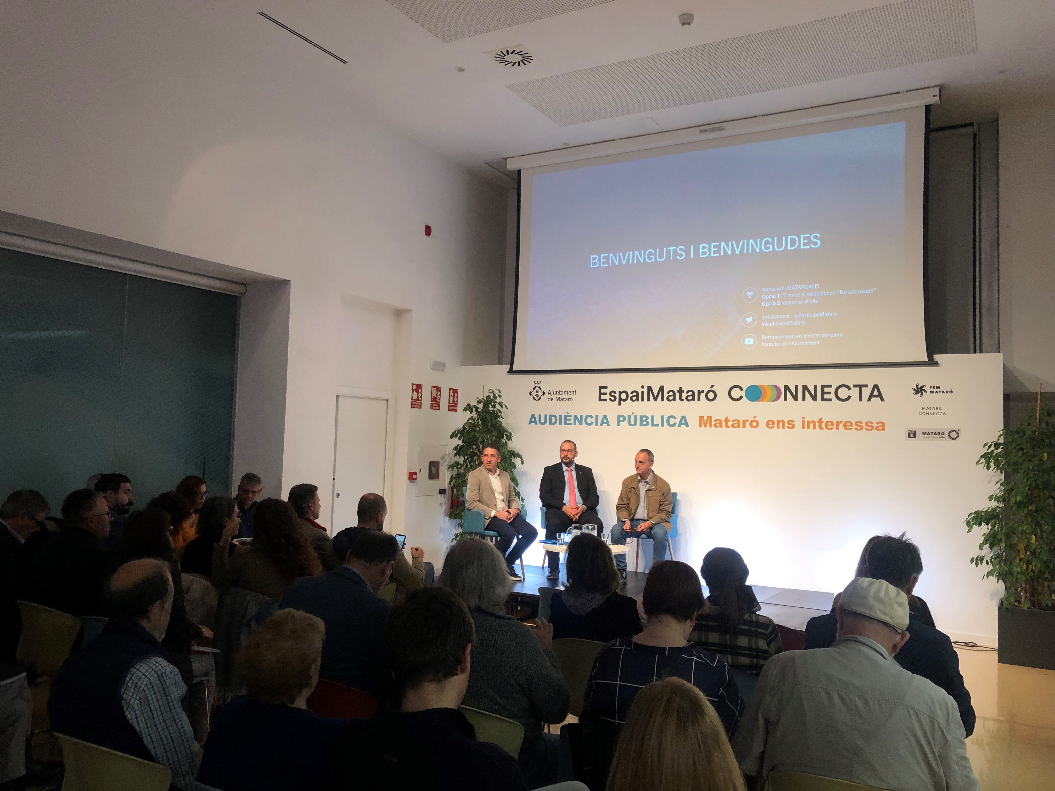 Una edició anterior de l'Audiència Pública. Foto: Ajuntament