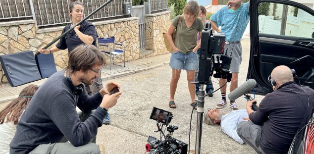 Dani de la Orden grava la seva nova pel·lícula al Maresme