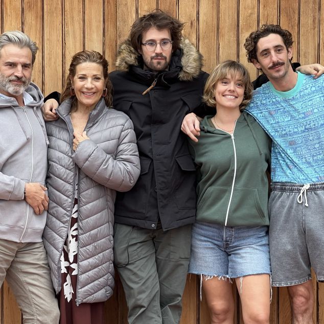 El director, amb els actors. Foto: ACN El director, amb els actors. Foto: ACN