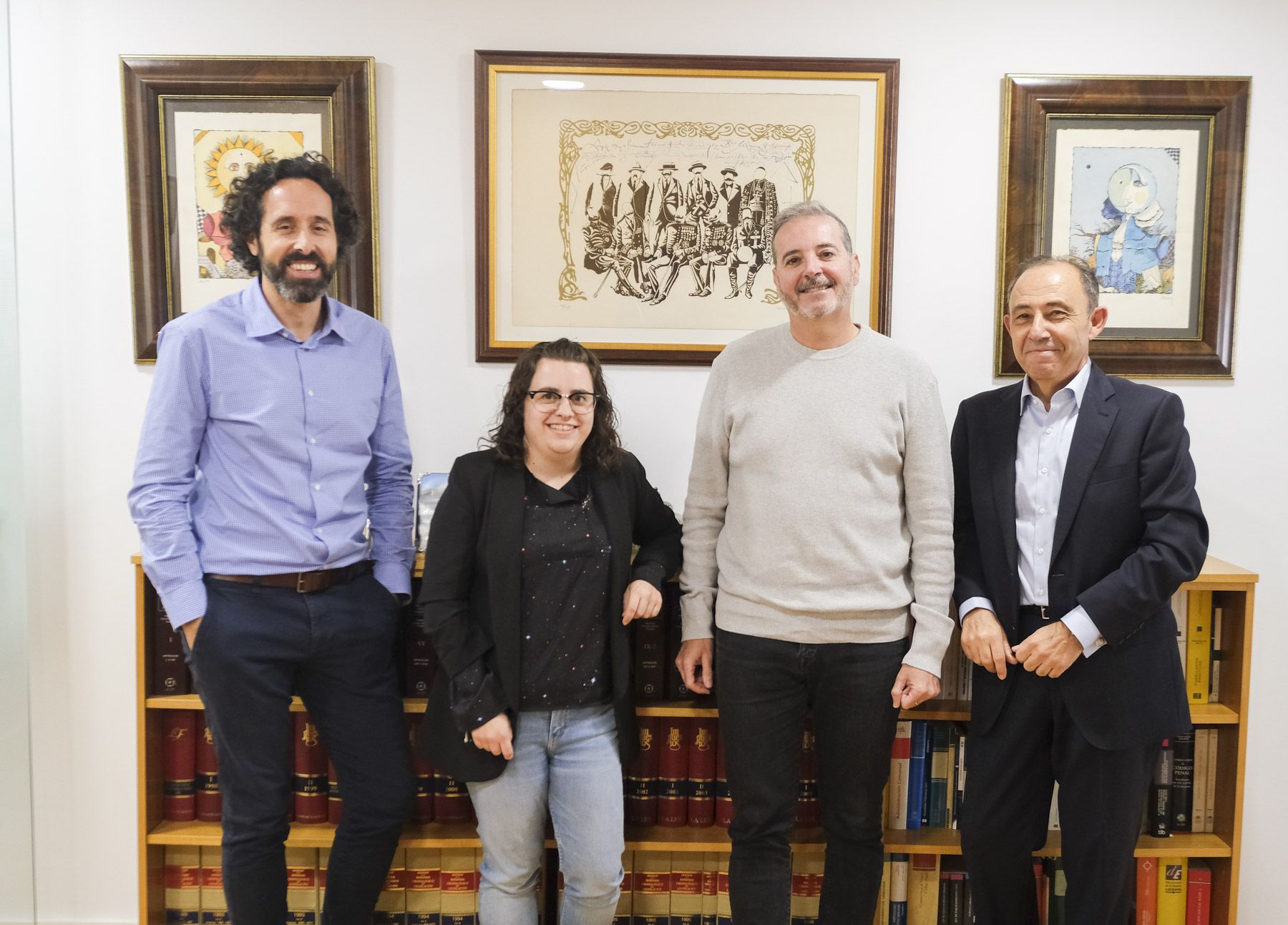 Laura Fuentes y sus socios en Fuentes Pons & Asociados