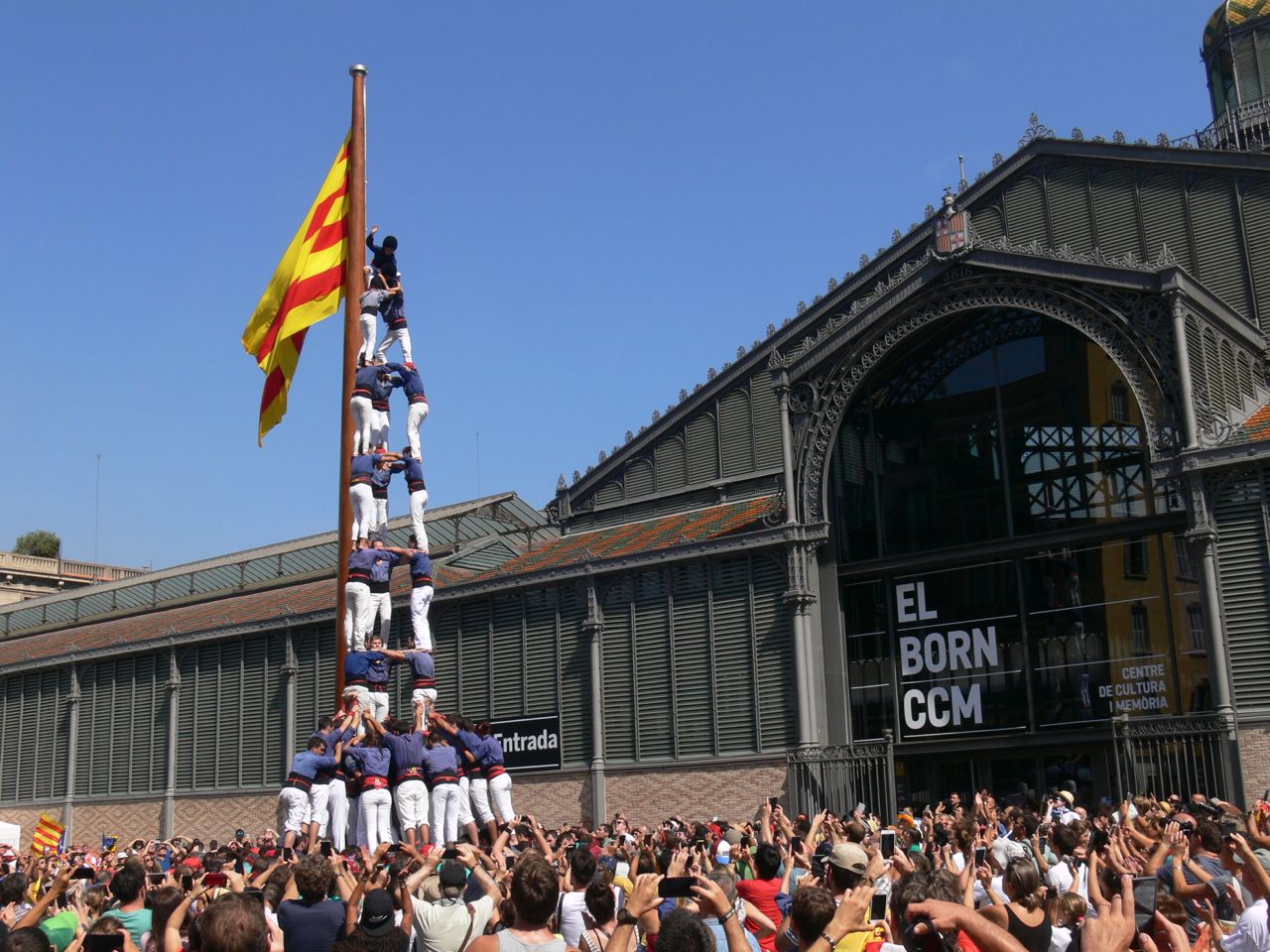 L'actuació dels Capgrossos al Born
