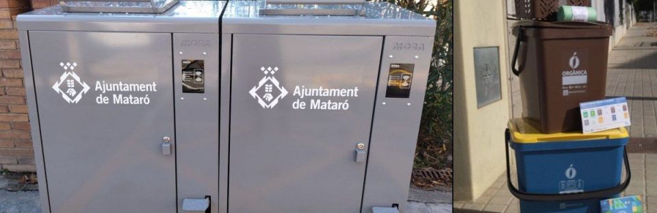 Nous contenidors al barri de Vista Alegre de Mataró. Foto: Ajuntament Nous contenidors al barri de Vista Alegre de Mataró. Foto: Ajuntament