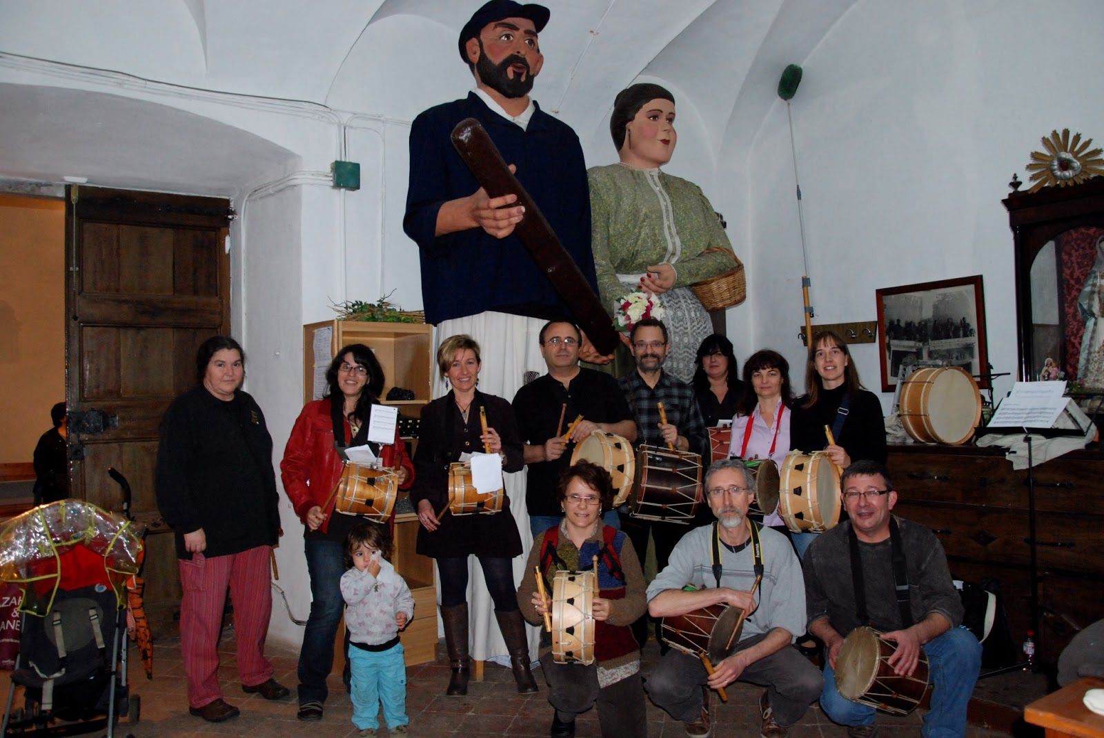 Flabiols per la Marató: tradició i Solidaritat a Mataró