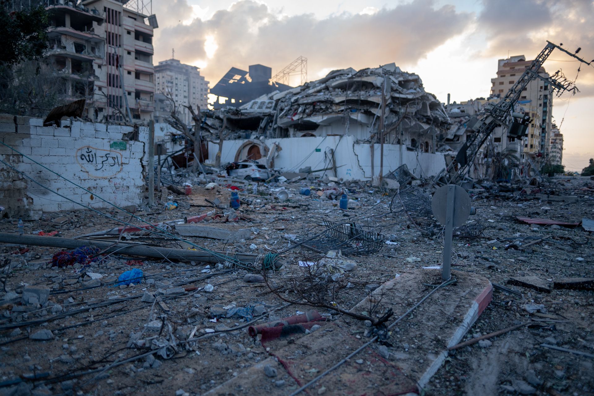 Destrucció a Palestina causada per l'exèrcit israelià. Foto: ACN