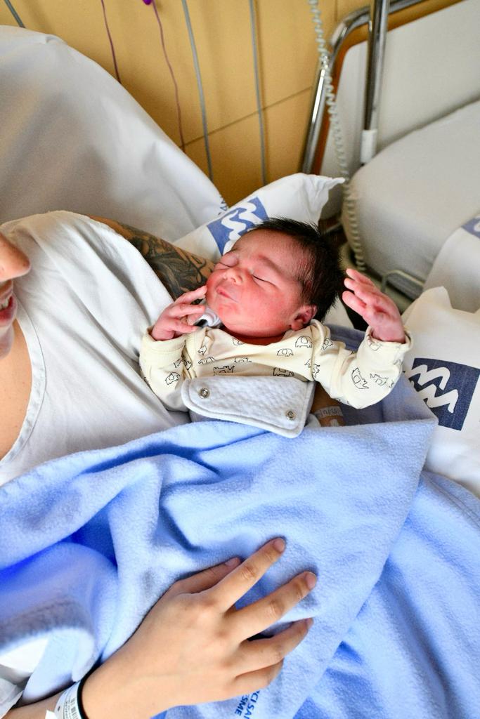 El primer nadó mataroní de l’any 2024 El primer nadó mataroní de l’any 2024