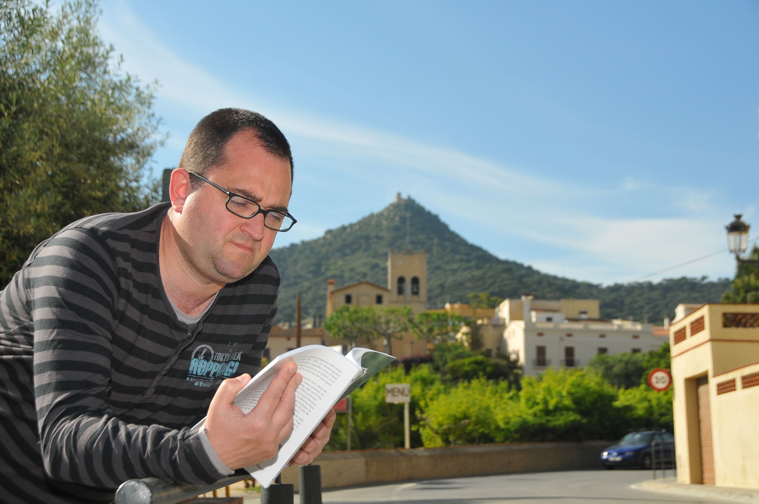 El escritor Albert Callos. Foto: R.Gallofré