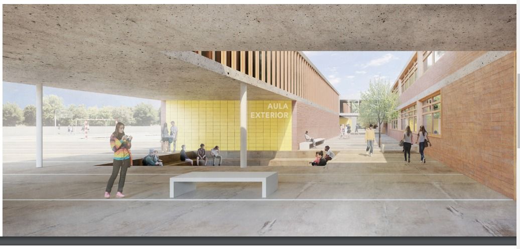 Així serà el nou institut Cinc Sènies de Mataró, que apunta a 2027 Així serà el nou institut Cinc Sènies de Mataró, que apunta a 2027