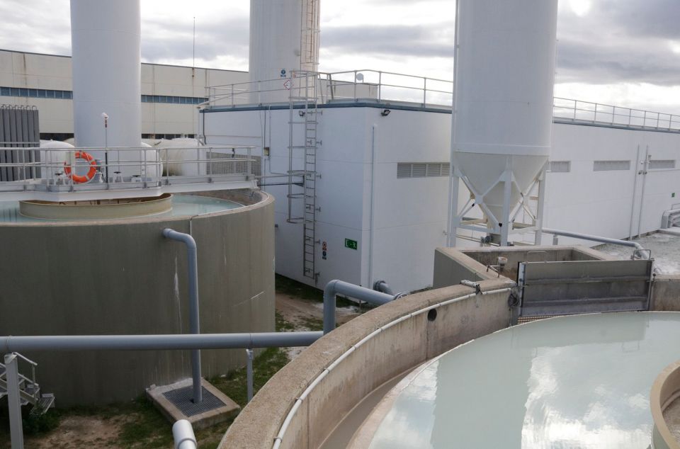 La planta dessalinitzadora de la Tordera, al terme municipal de Blanes | Cedida La planta dessalinitzadora de la Tordera, al terme municipal de Blanes | Cedida
