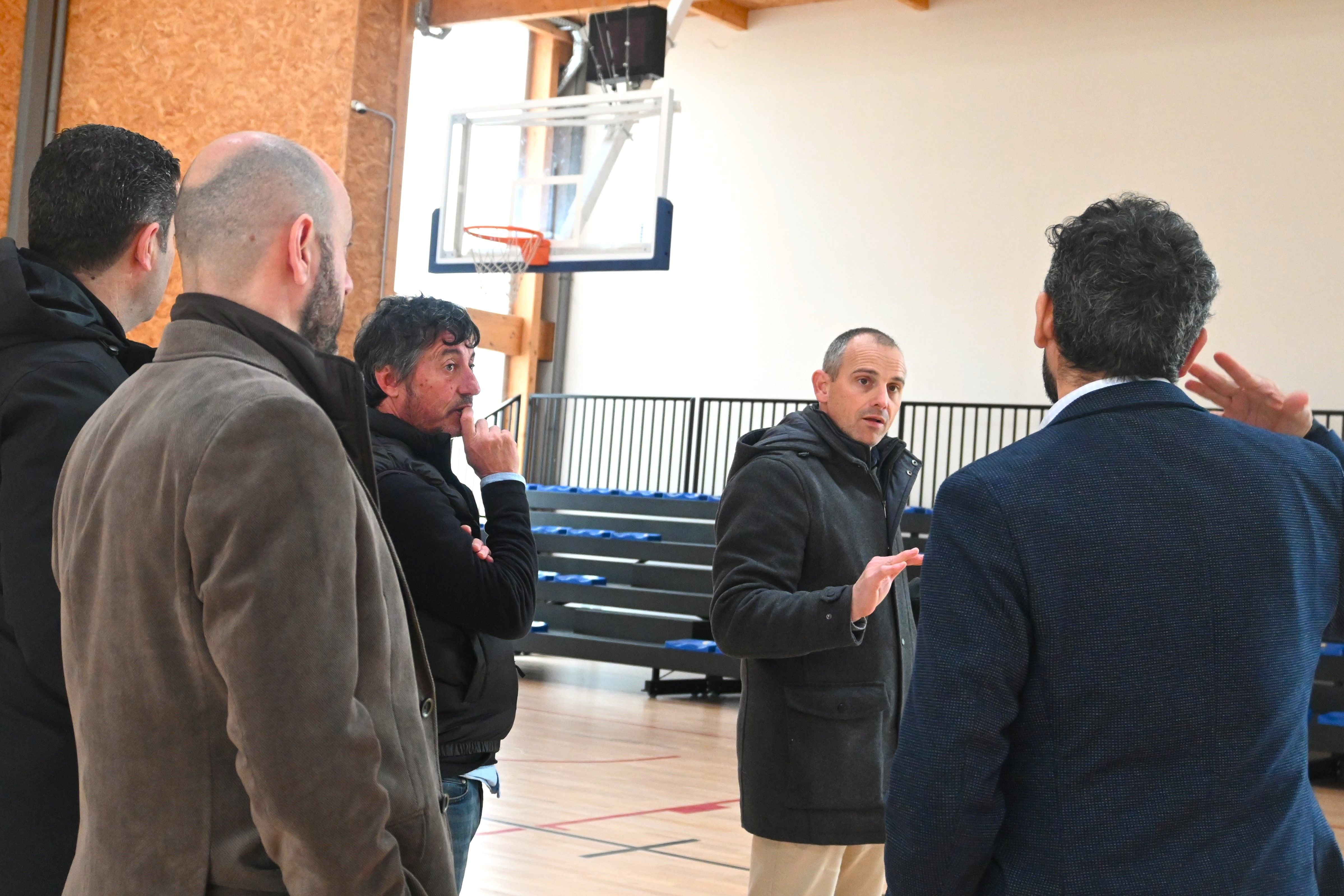 Visita a la nova zona esportiva