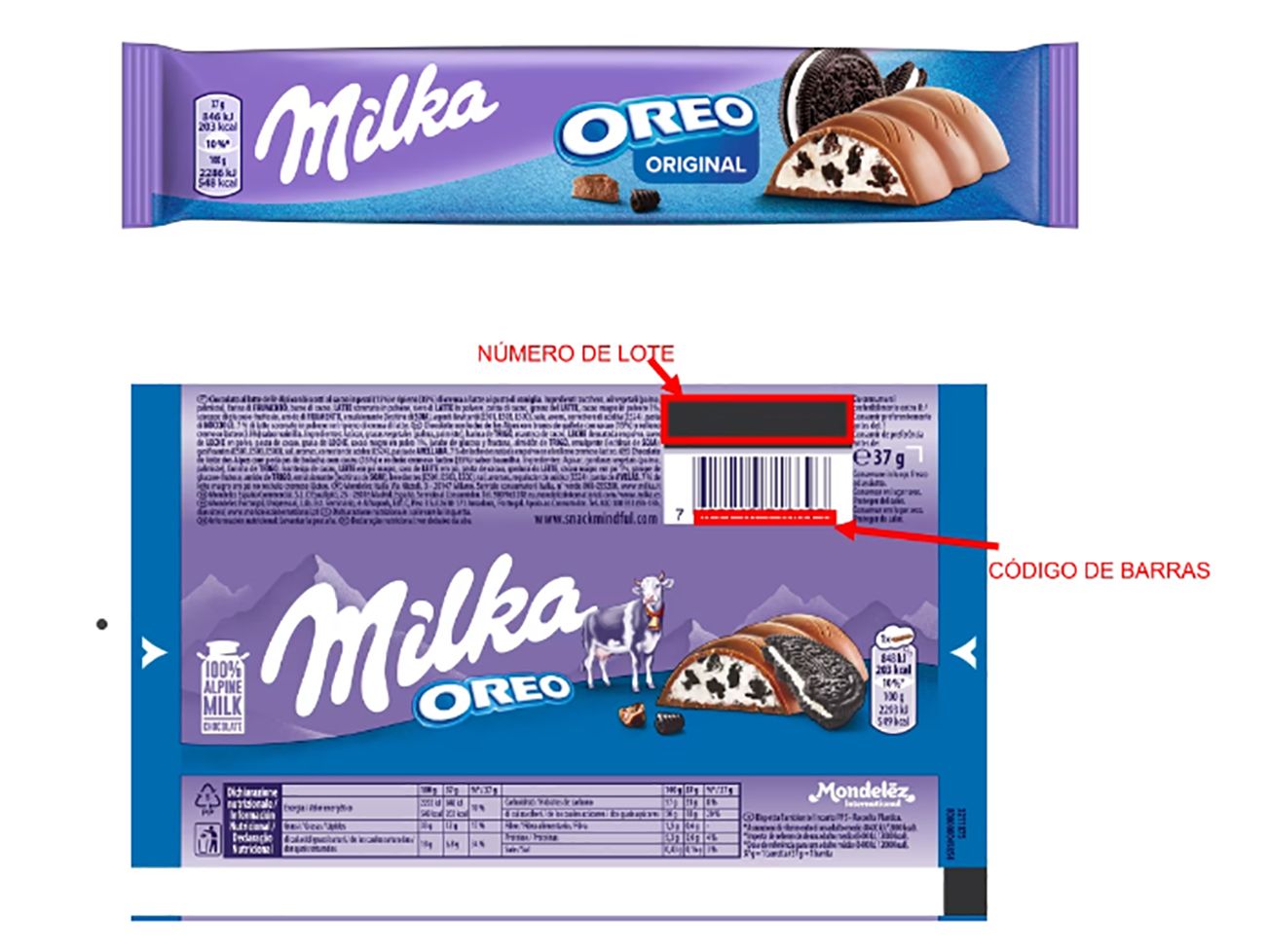 Milka Oreo