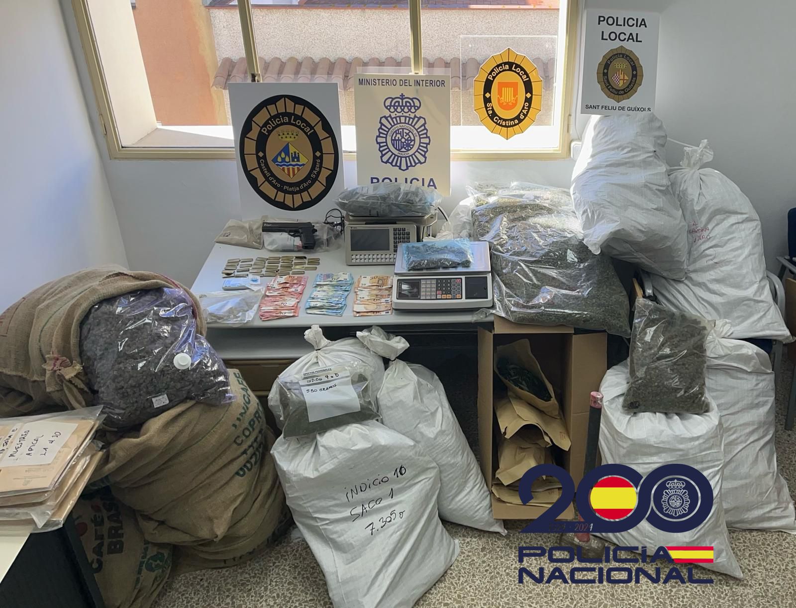 Botí del grup criminal al qual pertanyia l'home amb ordre de presó del jutjat de Mataró