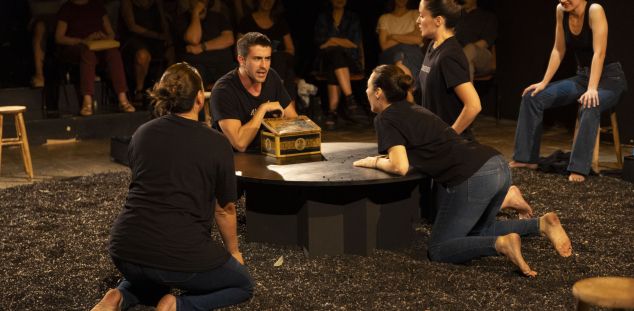 Un moment de 'El mestre i el mar' Un moment de 'El mestre i el mar'