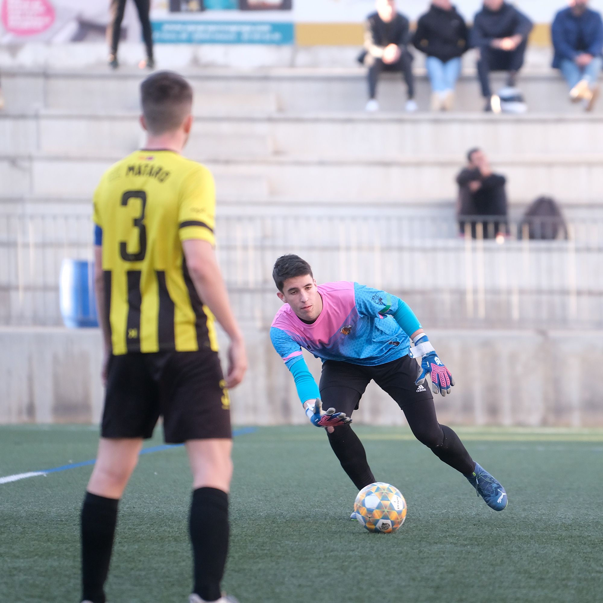 Un partit del Mataró. Foto: R.Gallofré