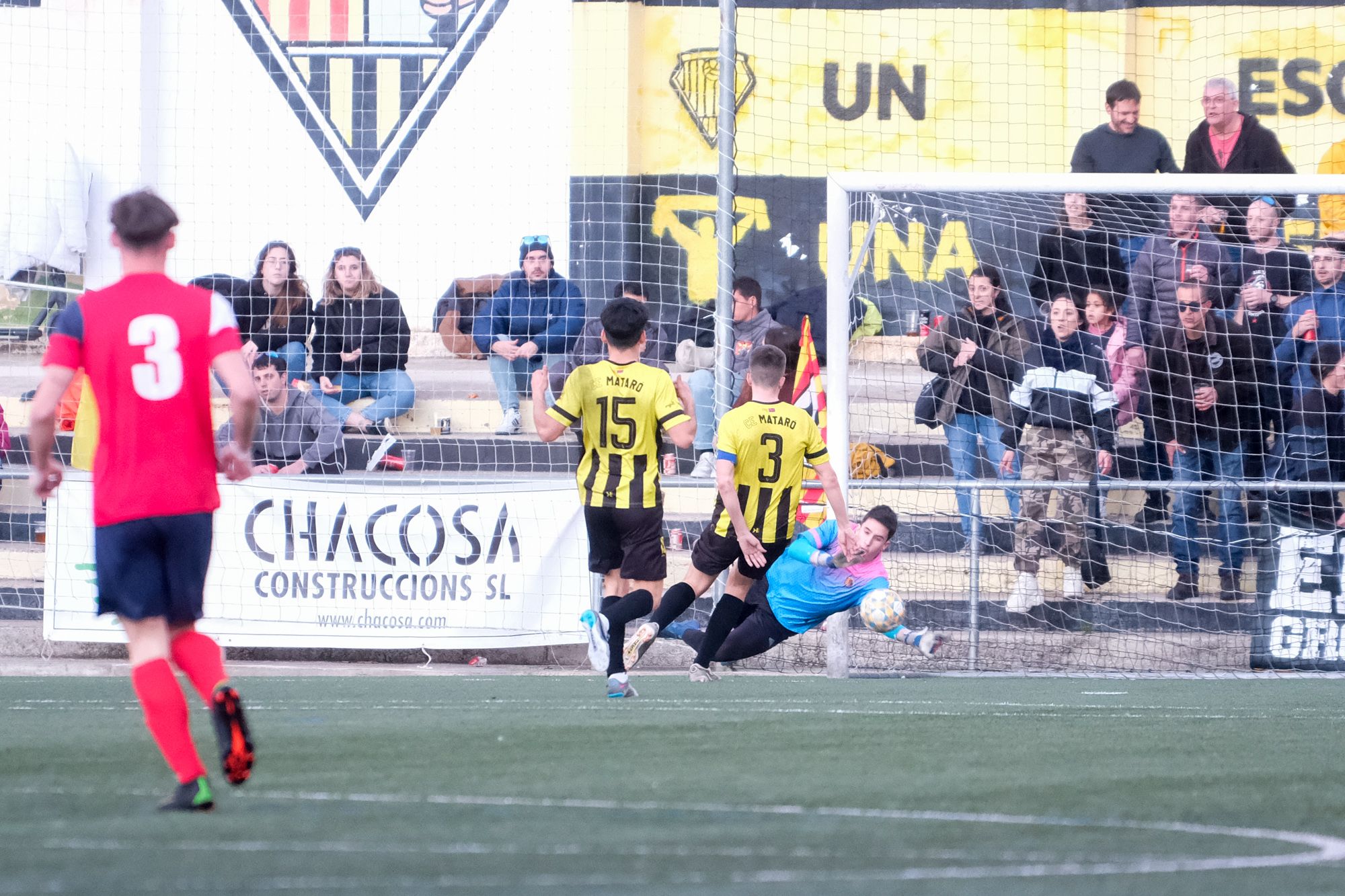 Un partit del Mataró. Foto: R.Gallofré