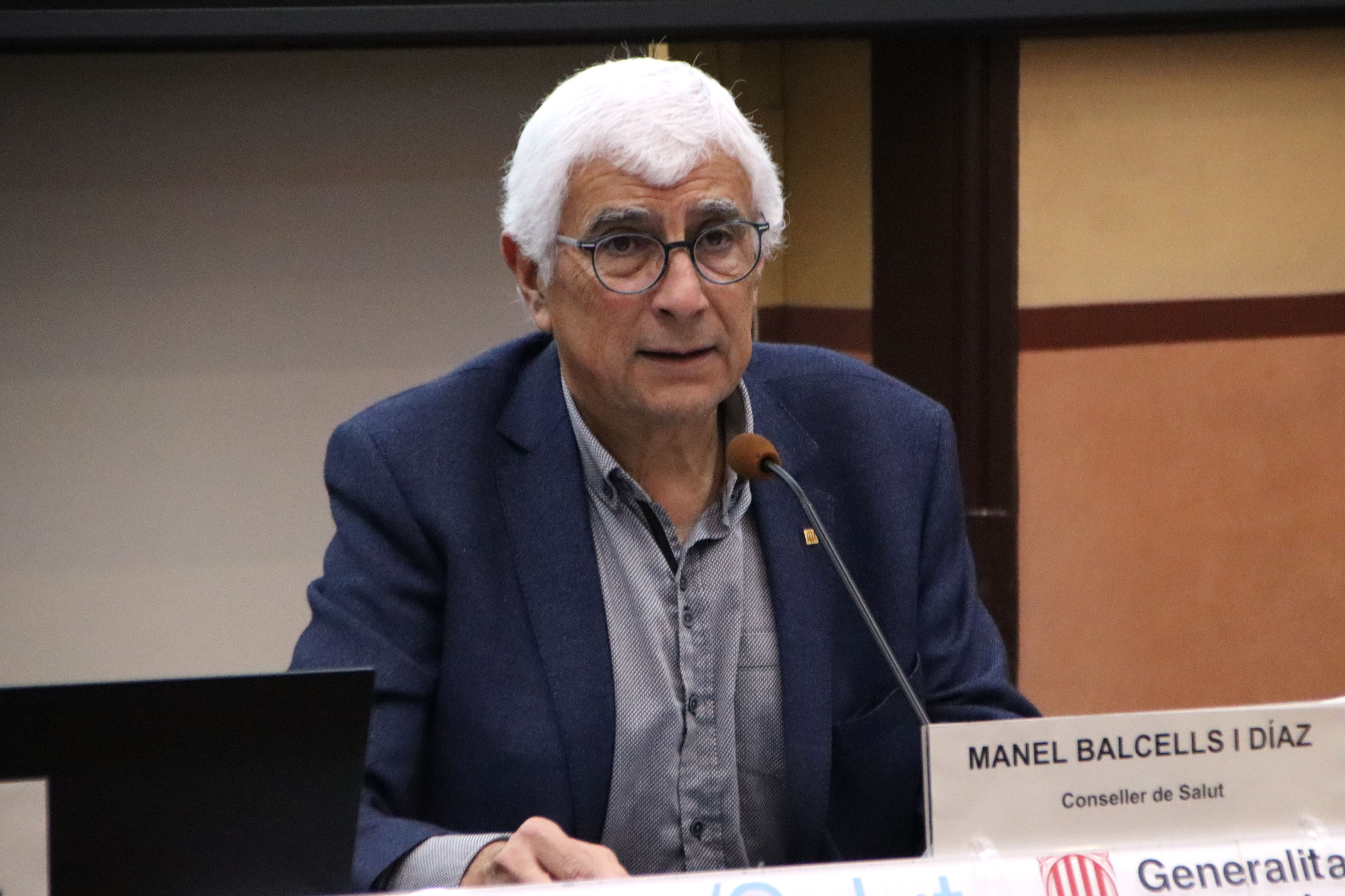 Manel Balcells, conseller de Salut