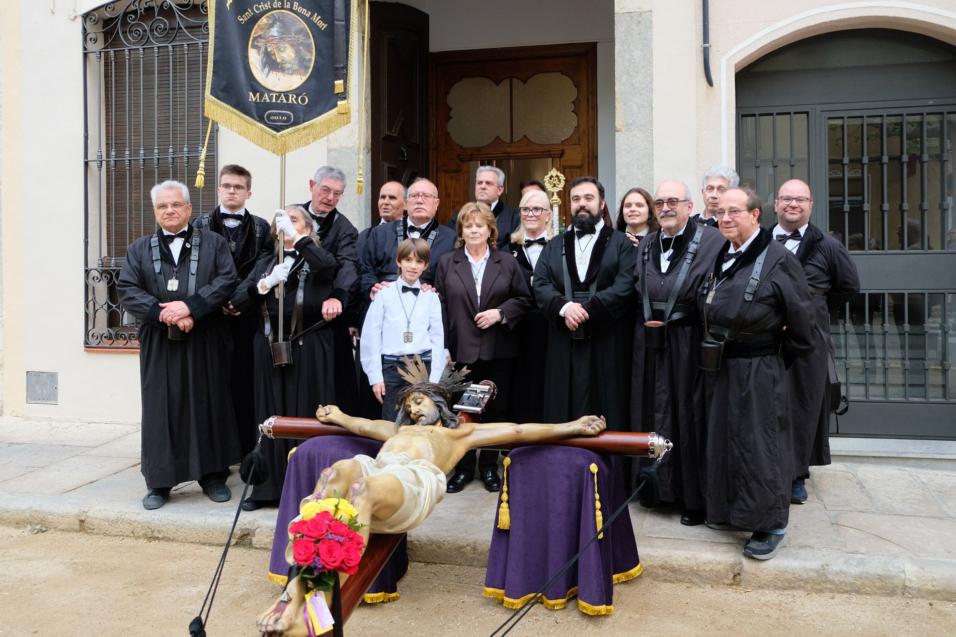 Processó Recollida Sant Crist de la Bona Mort Setmana Santa 2024. Foto: Carme Francés Processó Recollida Sant Crist de la Bona Mort Setmana Santa 2024. Foto: Carme Francés