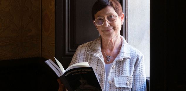 El nou llibre de Pilar González-Agapito. Foto: R. Gallofré El nou llibre de Pilar González-Agapito. Foto: R. Gallofré