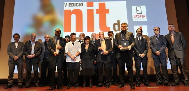 Todos los ganadores de la noche y los representantes del Consejo Asesor y de los patrocindadors. Todos los ganadores de la noche y los representantes del Consejo Asesor y de los patrocindadors.