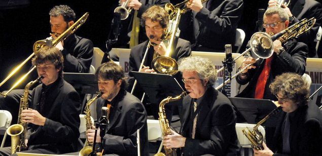 La Big Band Jazz maresme en una actuació recent La Big Band Jazz maresme en una actuació recent