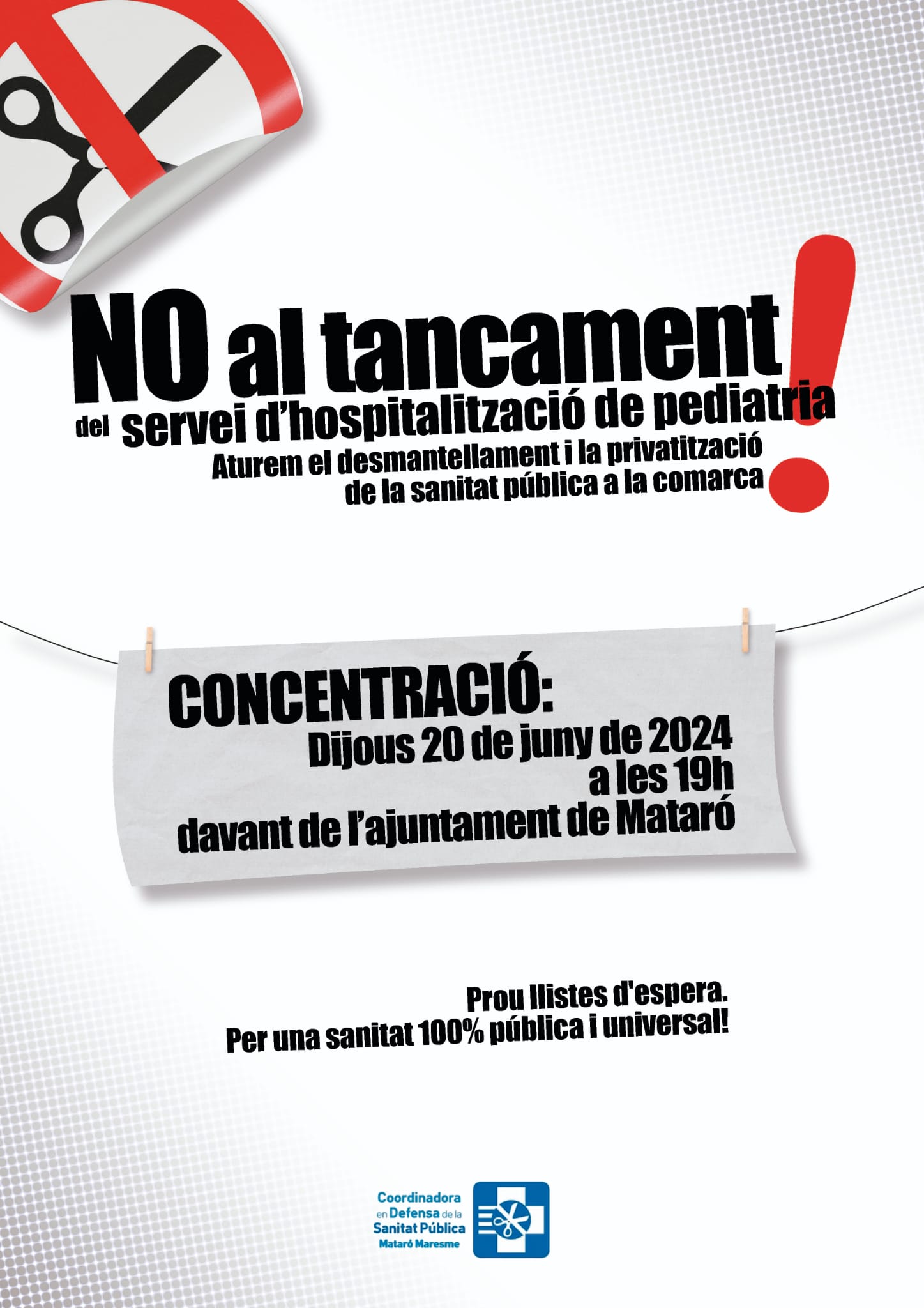 Cartell de la protesta Cartell de la protesta
